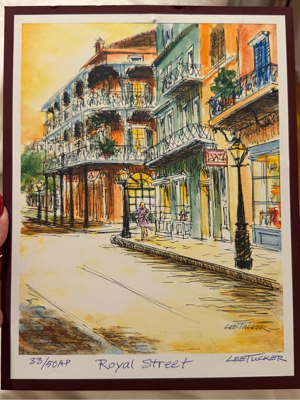 New Orleans Royal Street Print